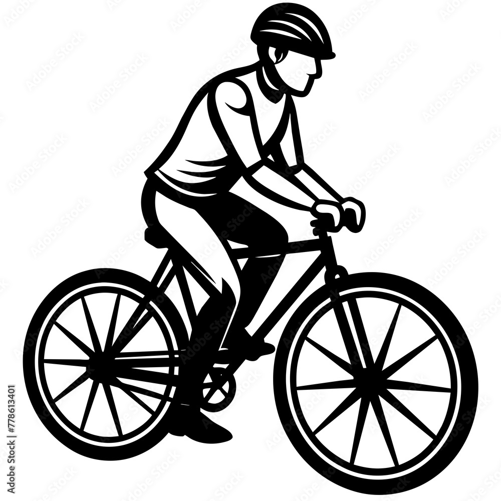 A set of bicycle cyclists riding their bikes in silhouette vector illustration,head of a bull,bike characters,Holiday t shirt,Hand drawn trendy Vector illustration,helmet,riding bicycle on black backg A set of bicycle cyclists riding their bikes in silhouette vector illustration,head of a bull,bike characters,Holiday t shirt,Hand drawn trendy Vector illustration,helmet,riding bicycle on black backg