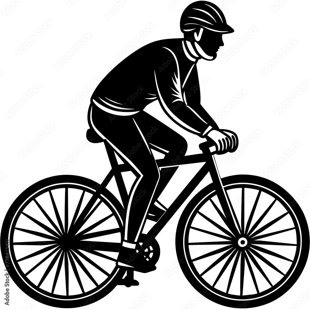 A set of bicycle cyclists riding their bikes in silhouette vector illustration,head of a bull,bike characters,Holiday t shirt,Hand drawn trendy Vector illustration,helmet,riding bicycle on black backg A set of bicycle cyclists riding their bikes in silhouette vector illustration,head of a bull,bike characters,Holiday t shirt,Hand drawn trendy Vector illustration,helmet,riding bicycle on black backg