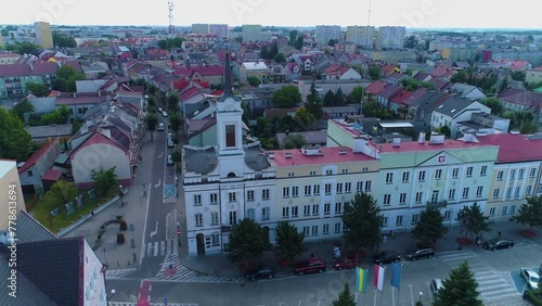 Eldership Council Ostroleka Starostwo Urzad Miasta Aerial View Poland
