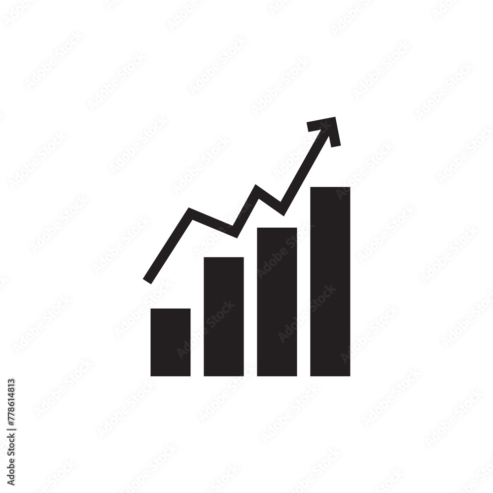 analytics icon. analytics vector flat trendy style illustration on white background..eps analytics icon. analytics vector flat trendy style illustration on white background..eps