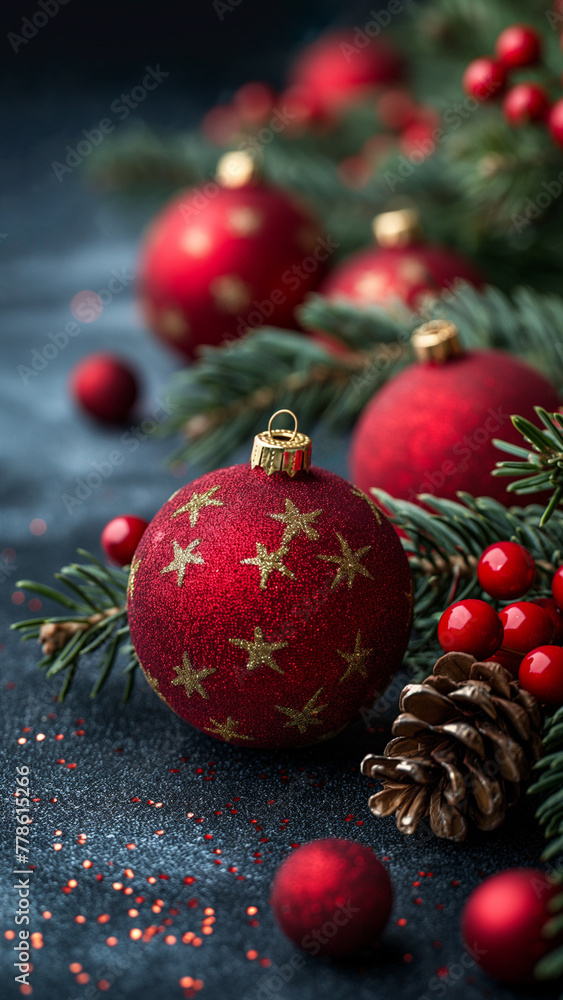 Traditional Christmas Background Vertical Backdrop Seasonal Red Gold Green Wallpaper Copy Space Traditional Christmas Background Vertical Backdrop Seasonal Red Gold Green Wallpaper Copy Space