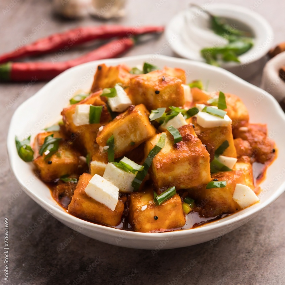 Dry Chilly Paneer Dry Chilly Paneer