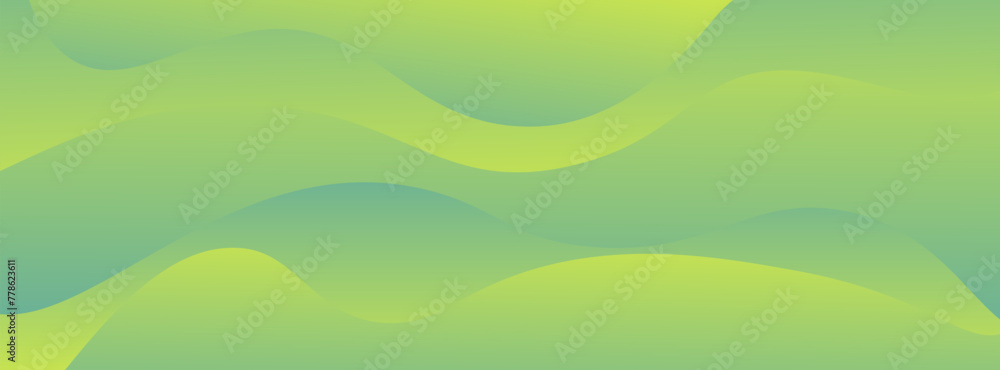 modern abstract background with green gradient fluid shapes  , for poster. banner, web design, header, cover, billboard, brochure, social media, landing page