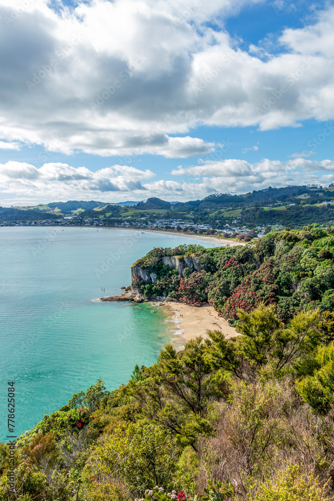 Shakespeare Cliff Lookout and the Breathtaking Coastal Landscape of Coromandel Peninsula, New Zealand