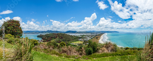 Fotografie Bowentown Walk Lookout : scenic views of the Bowentown⁩⁦ Beach, Shelly Bay and P