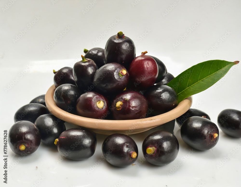 Fresh Jamun fruits Fresh Jamun fruits