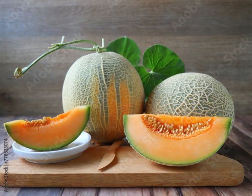 Cantaloupe melon or Melon