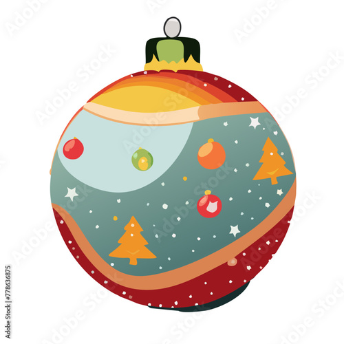 Christmas ball decor