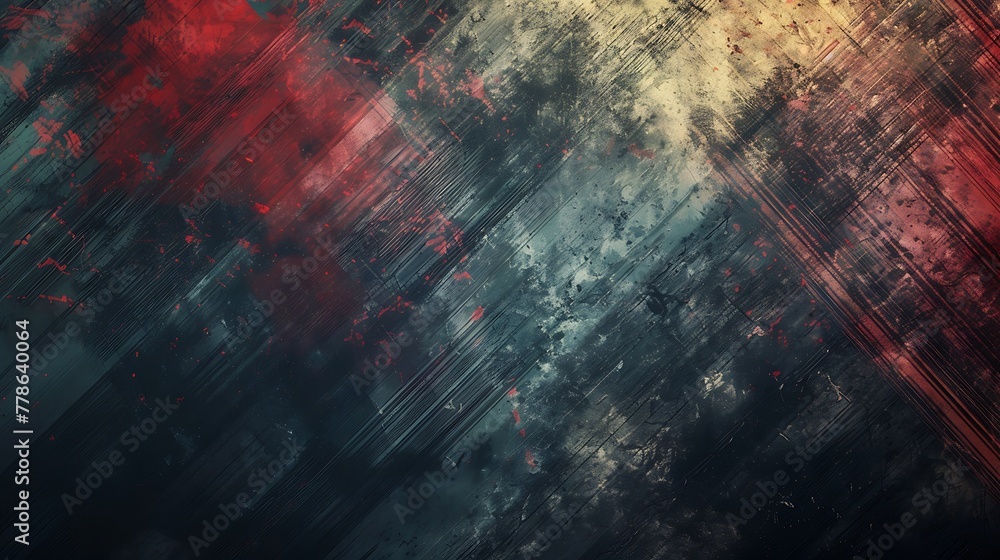 Naklejka premium Grunge Tech wall stone background gray