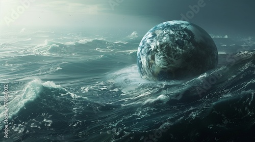 earth in the water alarming situation
