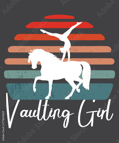 Vaulting girl funny pole vaulting High Jump T-Shirt design vector, Vaulting girl shirt, funny pole vaulting, High Jump T-Shirt, Vaulter, Funny Coaches, pole vault, challenges, tournaments, 
