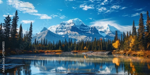 Explore the tranquility of nature with breathtaking landscapes and majestic mountains