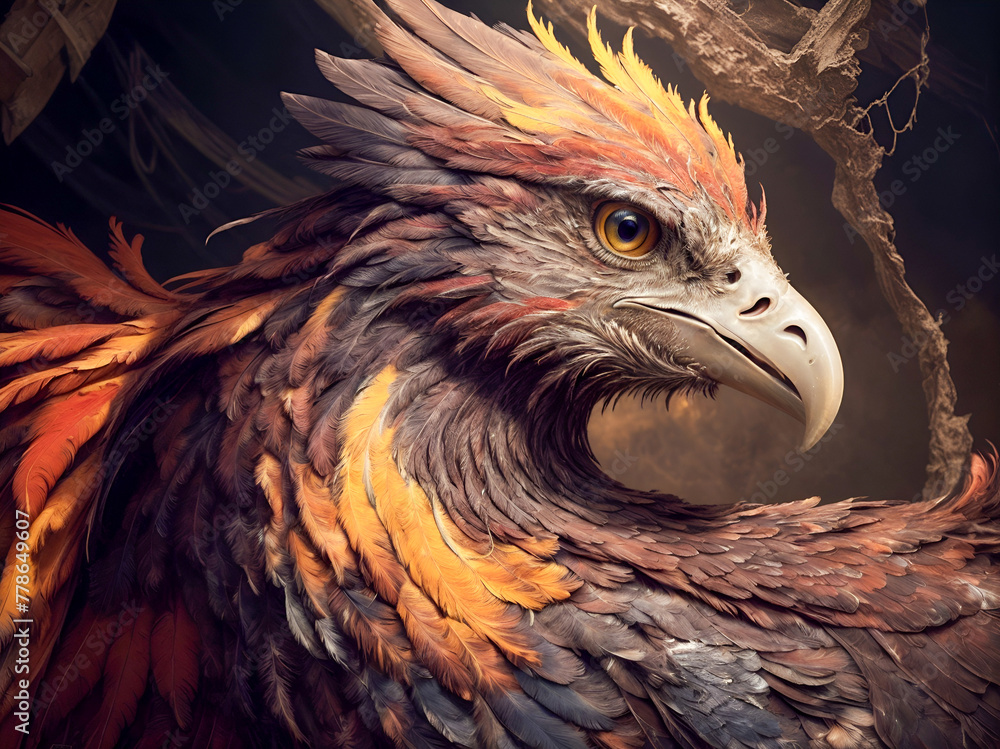 Fototapeta premium portrait of a eagle