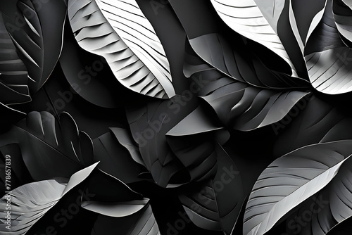 abstract black and white background photo
