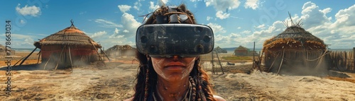 Virtual reality tours of Bronze Age settlements photo