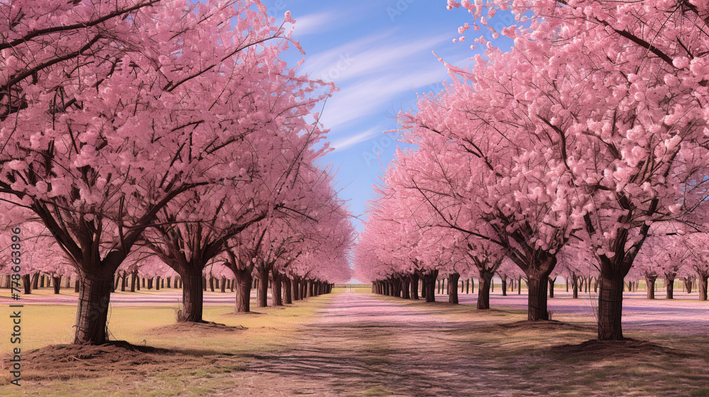 spring in the park. spring in the park.