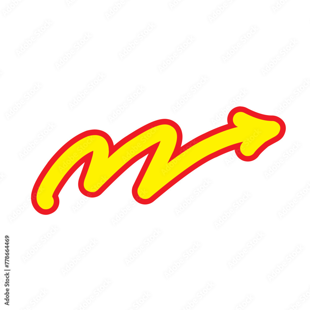 Arrow Icon set Doodlle Illustration Arrow Icon set Doodlle Illustration