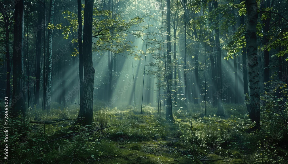 Forest backgrounds offer a sense of adventure and natural beauty. They can depict dense woodland scenes, sunlight filtering through foliage, towering trees