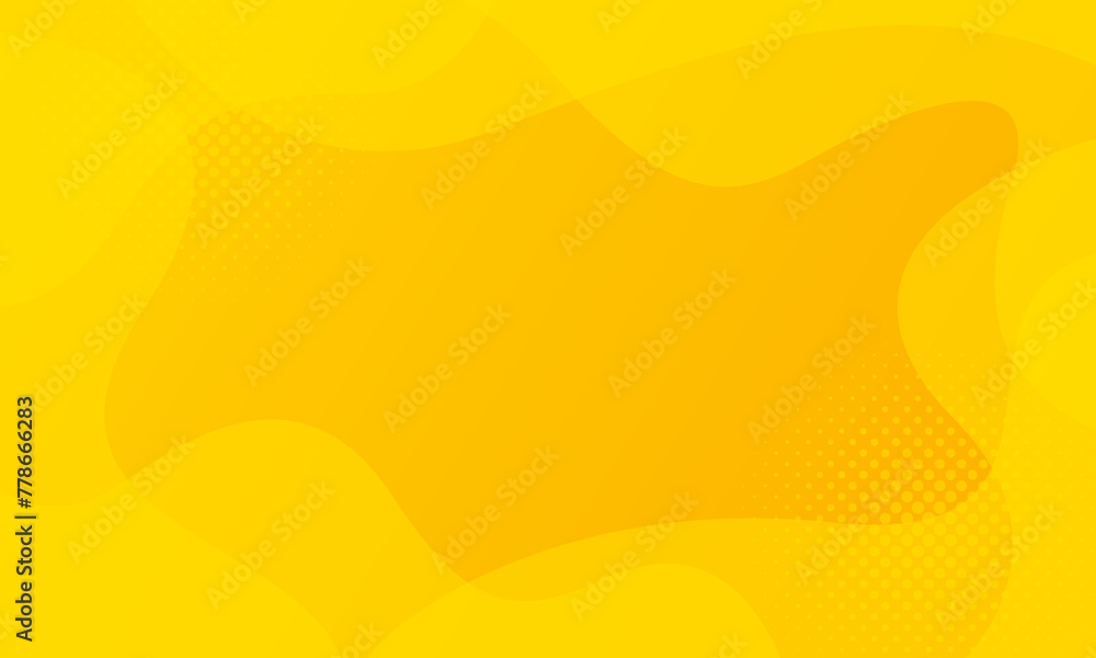 Bright yellow dynamic abstract background. Modern lemon orange color. Fresh template banner for web, pages, sales, events, holidays, parties, and falling. waving shapes with soft shadow Bright yellow dynamic abstract background. Modern lemon orange color. Fresh template banner for web, pages, sales, events, holidays, parties, and falling. waving shapes with soft shadow