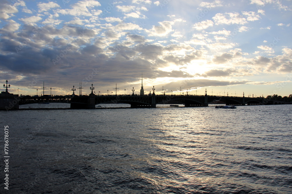 12 05 2023 St. Petersburg Russia. St. Petersburg is located in the north-west of the country on the coast of the Gulf of Finland at the mouth of the Neva River. 12 05 2023 St. Petersburg Russia. St. Petersburg is located in the north-west of the country on the coast of the Gulf of Finland at the mouth of the Neva River.