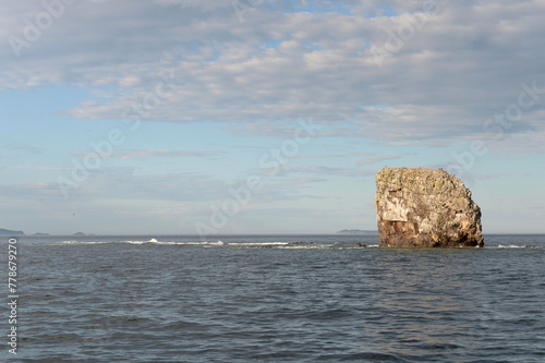 Kekur Column in Peter the Great Bay of the Sea of Japan. Primorsky Krai photo