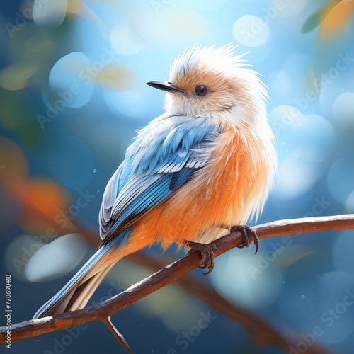 bird on branch