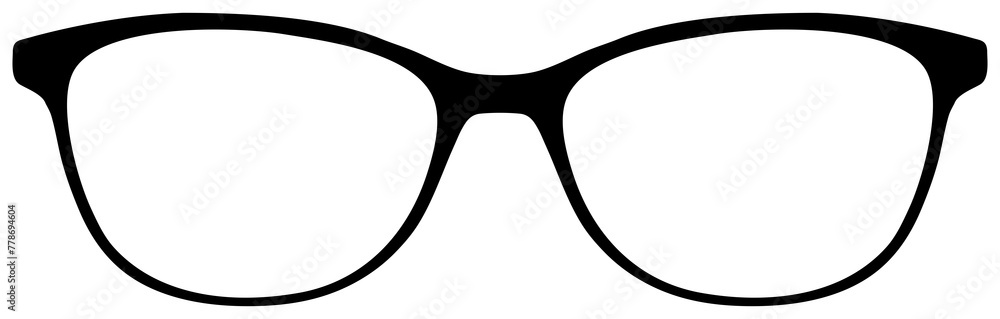 Eye Glasses Silhouette, Pictogram, Front View, Flat Style, can use for Logo Gram, Apps, Art Illustration, Template for Avatar Profile Image, Website, or Graphic Design Element. Format PNG Eye Glasses Silhouette, Pictogram, Front View, Flat Style, can use for Logo Gram, Apps, Art Illustration, Template for Avatar Profile Image, Website, or Graphic Design Element. Format PNG