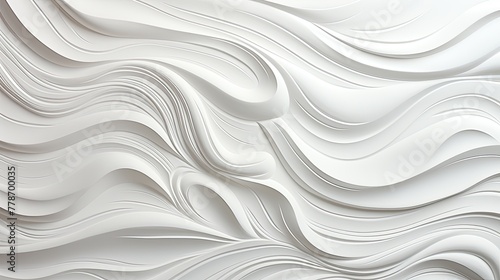 white abstract wavy background