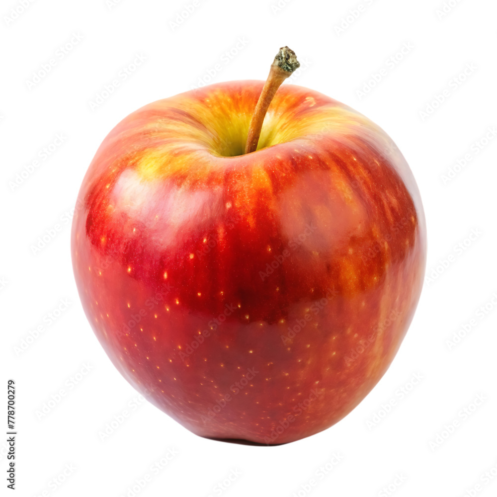 red fresh apple isolated con a transparent background red fresh apple isolated con a transparent background