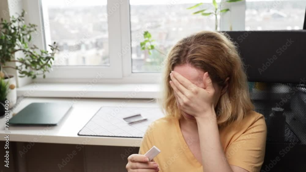 Woman finds out about pregnancy, shocked, contemplating abortion Woman finds out about pregnancy, shocked, contemplating abortion