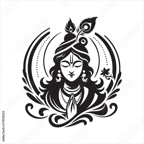 shri krishna vector