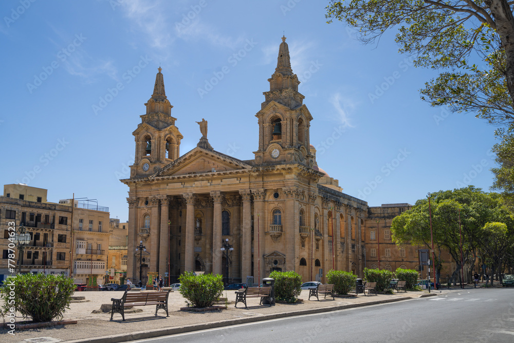 San Publiju church in Floriana, Malta