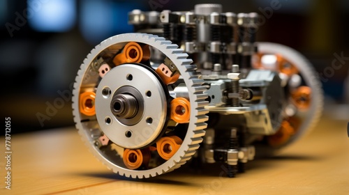Singular Gearing A Robot's Minimalist Approach to Precision 