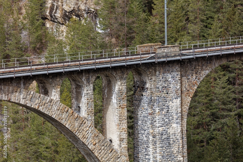 Views of Wiesen Viaduct