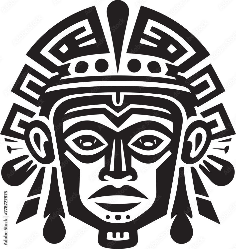 Huari Tradition Mark Pre Hispanic Vector Emblem Olmec Iconography Symbol Pre Hispanic Icon Logo Design Huari Tradition Mark Pre Hispanic Vector Emblem Olmec Iconography Symbol Pre Hispanic Icon Logo Design