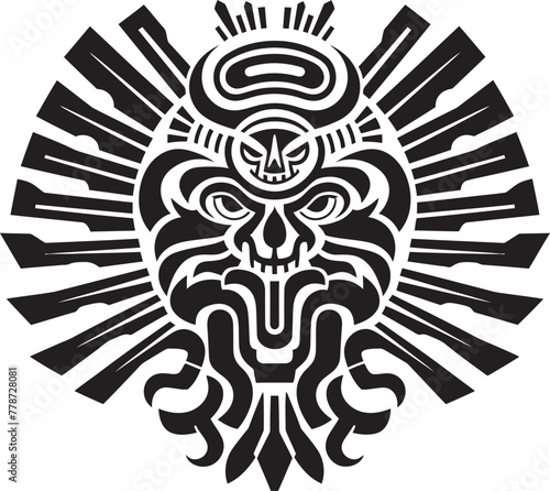 Feathered Serpent Legacy Quetzalcoatl Logo Design Icon Mesoamerican Icon Emblem Quetzalcoatl Symbol Vector