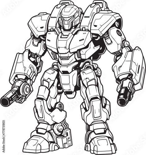 Wallpaper Mural Macha Warrior Legacy Futuristic Emblem in Space Techno Ronin Vanguard Sci Fi Mech Warrior Logo Torontodigital.ca