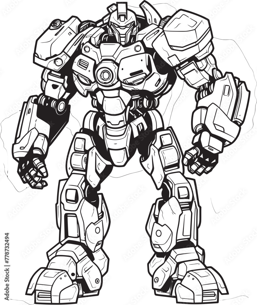 Macha Warrior Odyssey Futuristic Logo in Space Techno Ronin Rebellion Sci Fi Mech Emblem Macha Warrior Odyssey Futuristic Logo in Space Techno Ronin Rebellion Sci Fi Mech Emblem