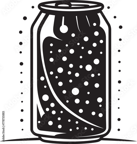 Sparkling Sprite Soda Can Iconic Symbol Thirst Tamer Carbonated Beverage Vector Logo