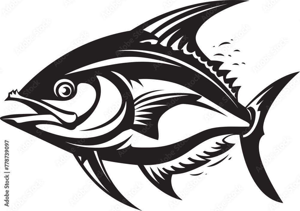 Marine Muse Graceful Tuna Lineart Seafaring Spirit Dynamic Tuna Emblem Marine Muse Graceful Tuna Lineart Seafaring Spirit Dynamic Tuna Emblem