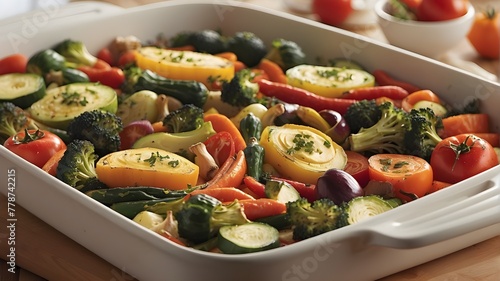 "Indulge in the Freshness of Vegetable Salad: A Healthy Meal Option Served on a Plate for Dinner