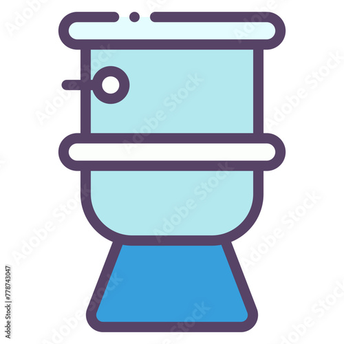flush toilet icon