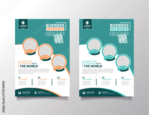 Business Conference Flyer Layout