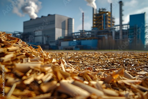 Biomass Power Plant Utilizing Organic Materials for Clean Renewable Energy Production