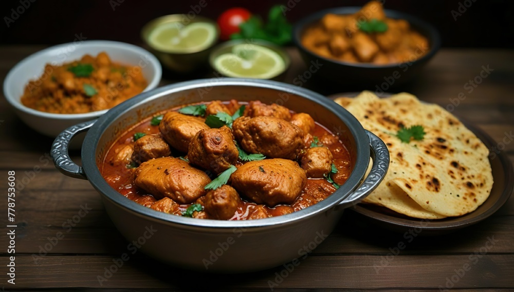 Chicken curry in Pakistani style Chicken curry in Pakistani style