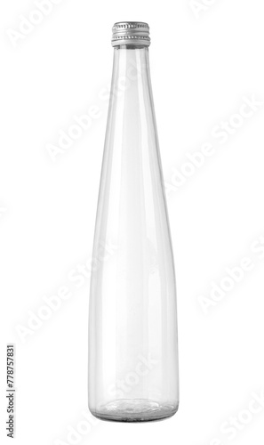 blank packaging transparent glass bottle