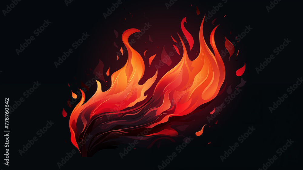 Hand drawn cartoon flame element illustration material
Hand drawn cartoon flame element illustration material