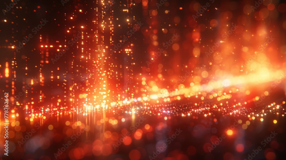 A clear picture of a bustling metropolis bathed in neon lights, with sharp details in both the foreground and background A clear picture of a bustling metropolis bathed in neon lights, with sharp details in both the foreground and background