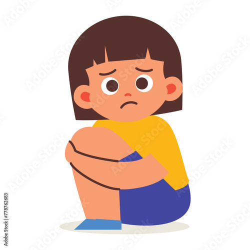 Sad Little Girl