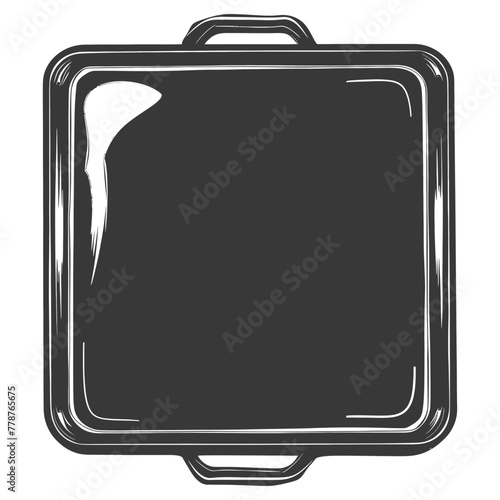 Silhouette Sheet Pan black color only